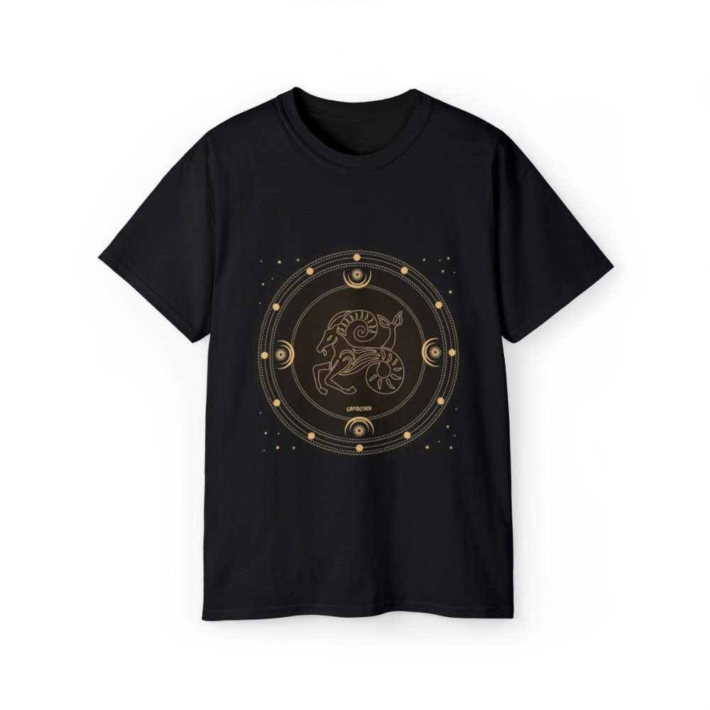 CAPRICORN TSHIRT UNISEX CUSTOMIZE WOMEN MEN SHIRT STAR SIGN TEE